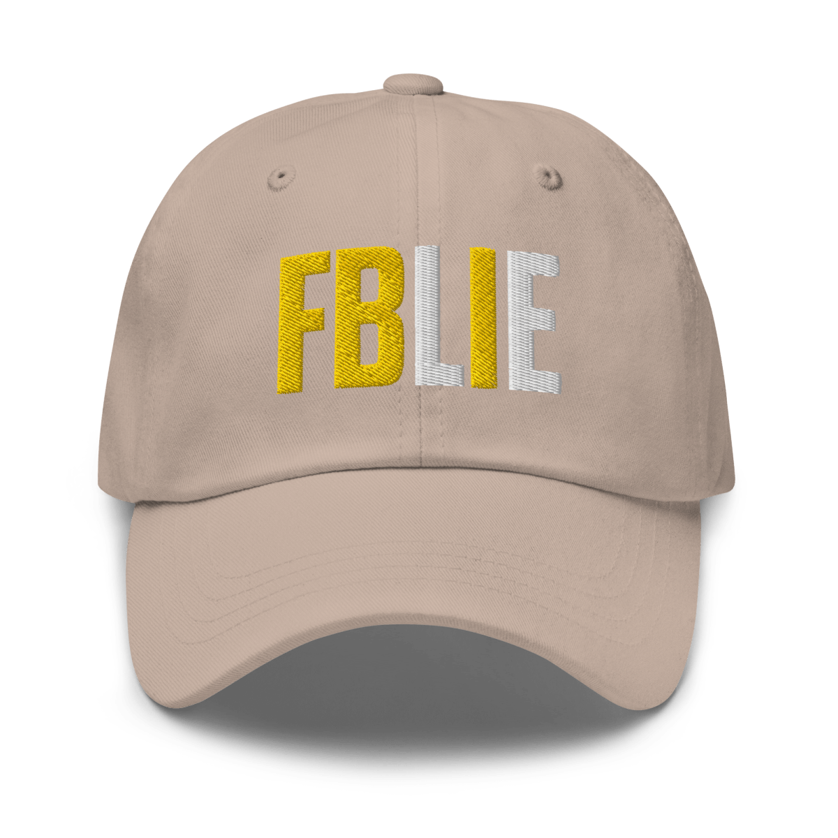 Beige FBI / FBLIE Hat