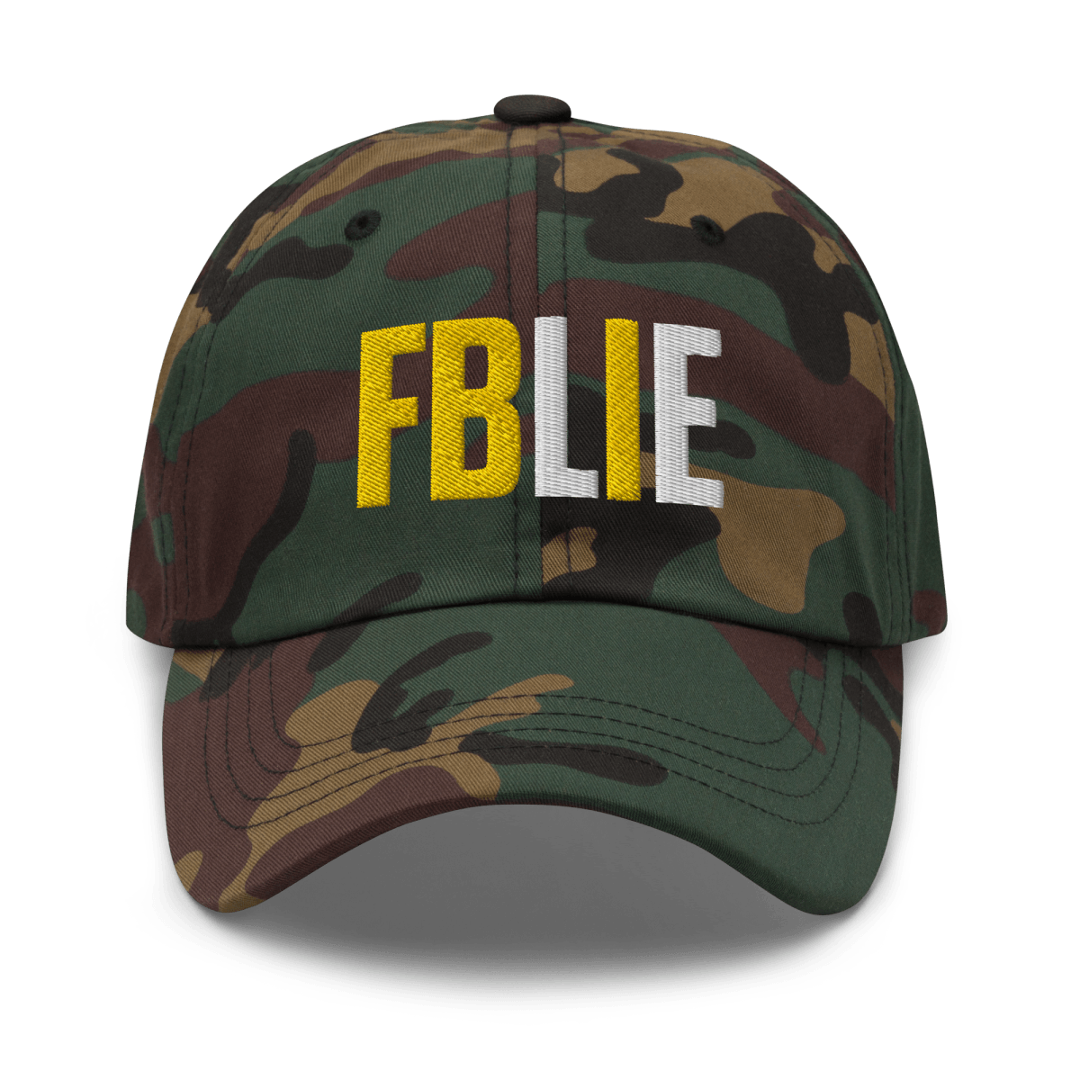 Green Camo FBI / FBLIE Hat