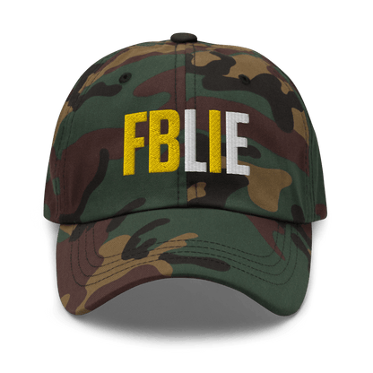 Green Camo FBI / FBLIE Hat
